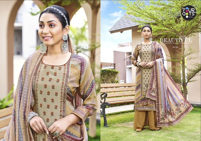 shivangi Fourdots Fancy Wear Wholesale Dress Material Catalog